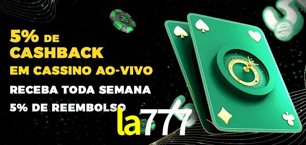 Promoções do cassino ao Vivo la777